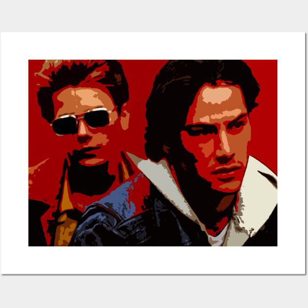 keanu reeves and river phoenix Wall Art by oryan80